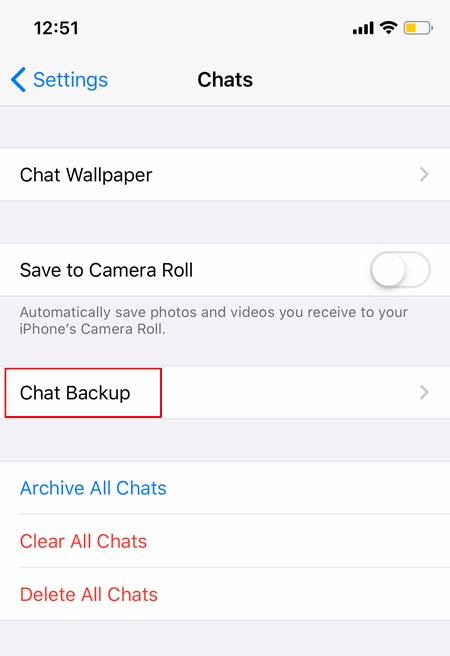 Whatsapp Backup Ios Backup