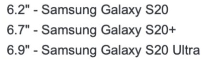 Samsung Galaxy Tanggal rilis S20, berita, spesifikasi dan kebocoran 3
