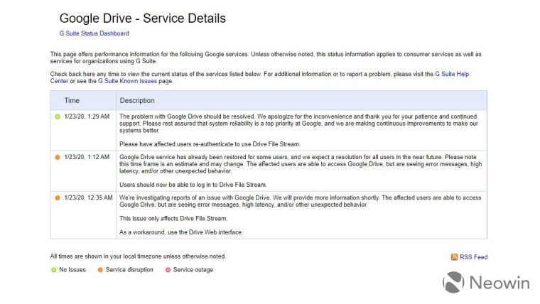 Google mengembalikan layanan Drive File Stream untuk G Suite setelah pemadaman singkat 2
