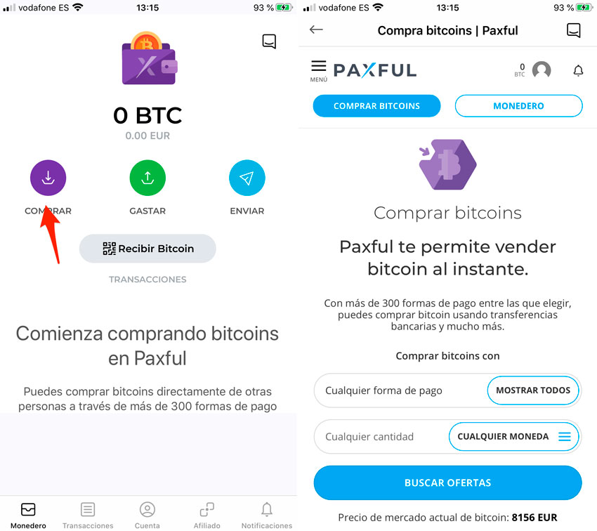 Paxful Wallet, din nya Bitcoin-plånbok för iPhone