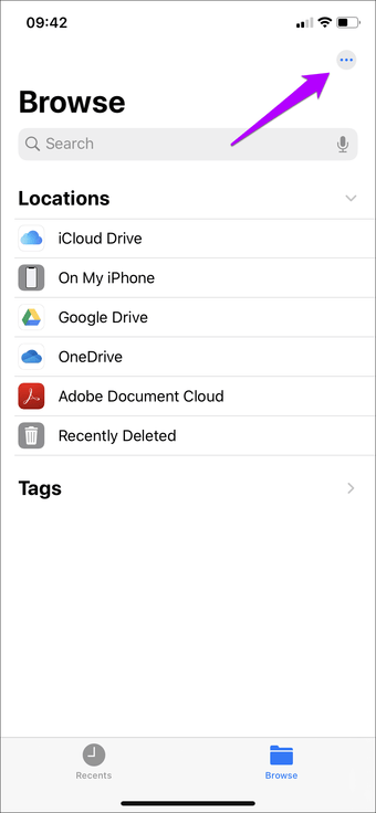 Aplikasi pemindaian dokumen iPad dari iPhone 1
