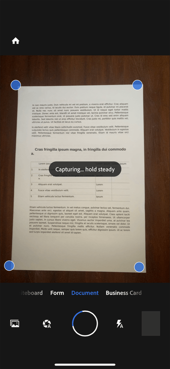 تطبيق IPhone Ipad 11 Document Scan