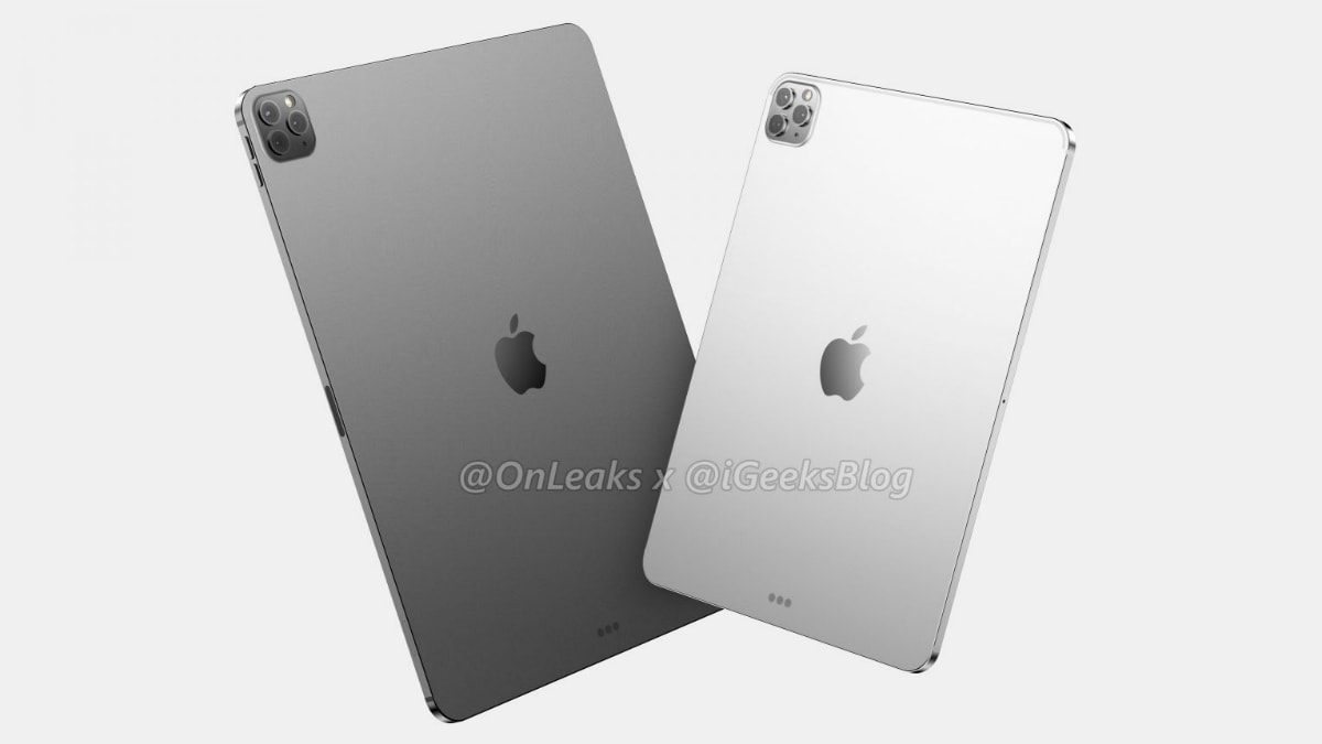 2020 iPad Pro Purported Renders Suggest iPhone 11 Pro-Like Triple Rear Cameras