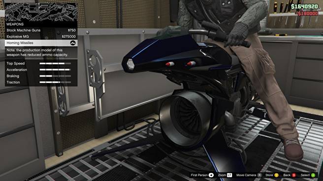 GTA Online: Cara Membeli, Menggunakan, dan Menyesuaikan Sepeda Motor Terbang Penindas MK 2 4