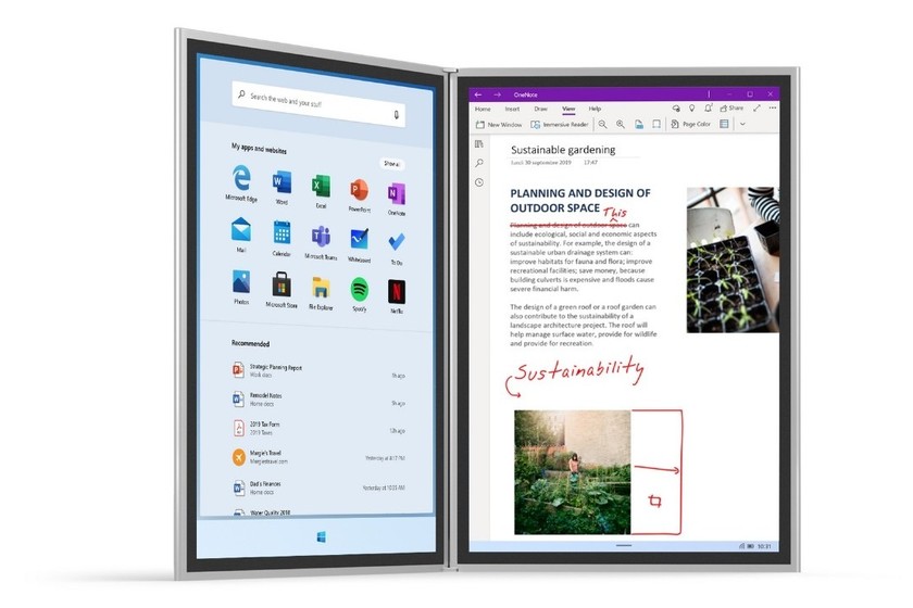Bisakah kamu datang Windows 10X dan Surface Duo, sebuah Pusat Aktivitas yang diperbarui? Beberapa indikasi menunjukkan cara ini