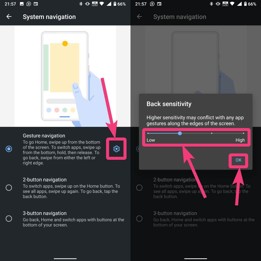 Cara mengaktifkan dan mendapatkan sistem navigasi gerakan baru di Android 10