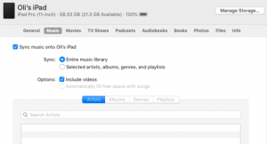 Kiat: Cara menyinkronkan musik dengan iPhone Anda melalui Finder di MacOS Catalina 4