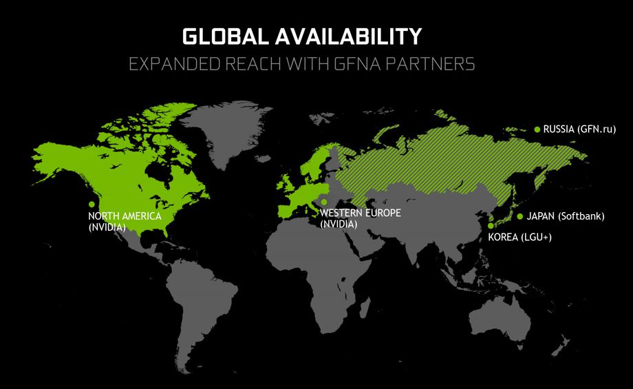 Nvidia GeForce Now layanan cloud gaming ditayangkan dengan harga $ 5 / bulan di wilayah NA dan UE 1