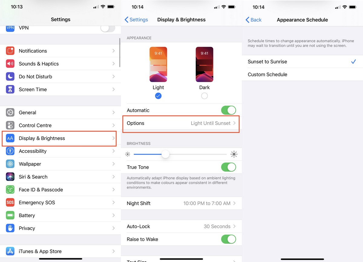 Cara Mengaktifkan Mode Gelap Di iOS 2