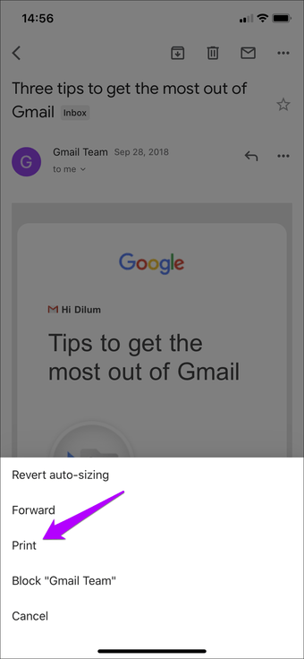 Simpan Email Sebagai Outlook Pdf Gmail Ios 8