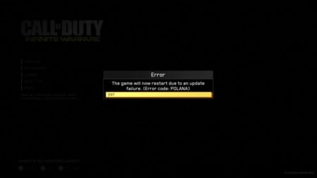 3 Perbaikan Untuk Kode Kesalahan POLANA Di Call Of Duty Infinite Warfare 1