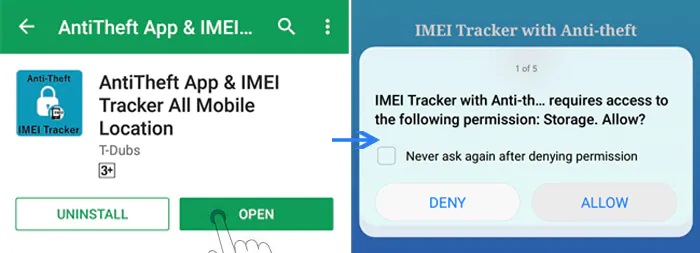Temukan dan Lacak ponsel Android Anda yang hilang berdasarkan nomor IMEI 3