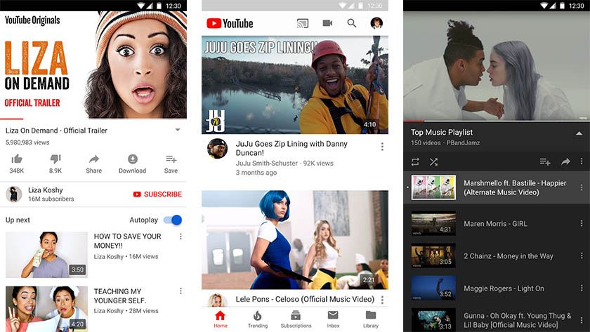 YouTube Tangkapan layar premium untuk daftar aplikasi sulap terbaik