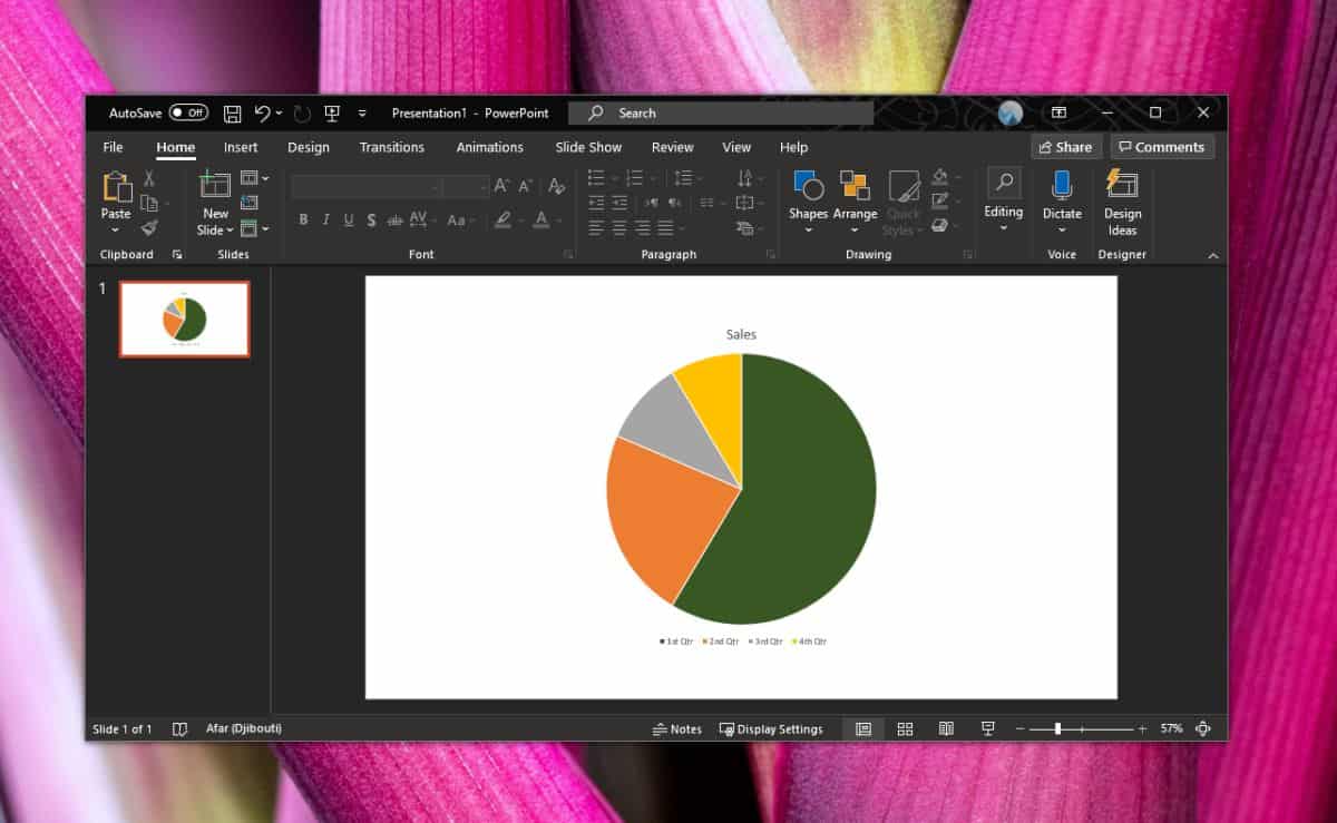 Cara mengatur warna khusus untuk tema bagan di PowerPoint untuk Office 365