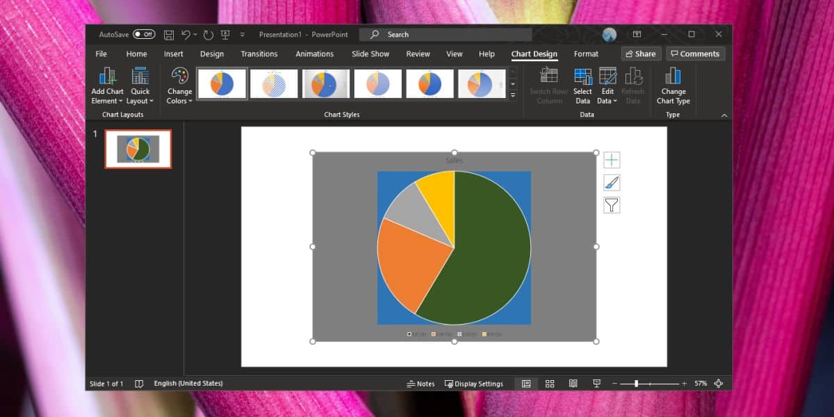 Cara mengatur warna khusus untuk tema bagan di PowerPoint untuk Office 365 3