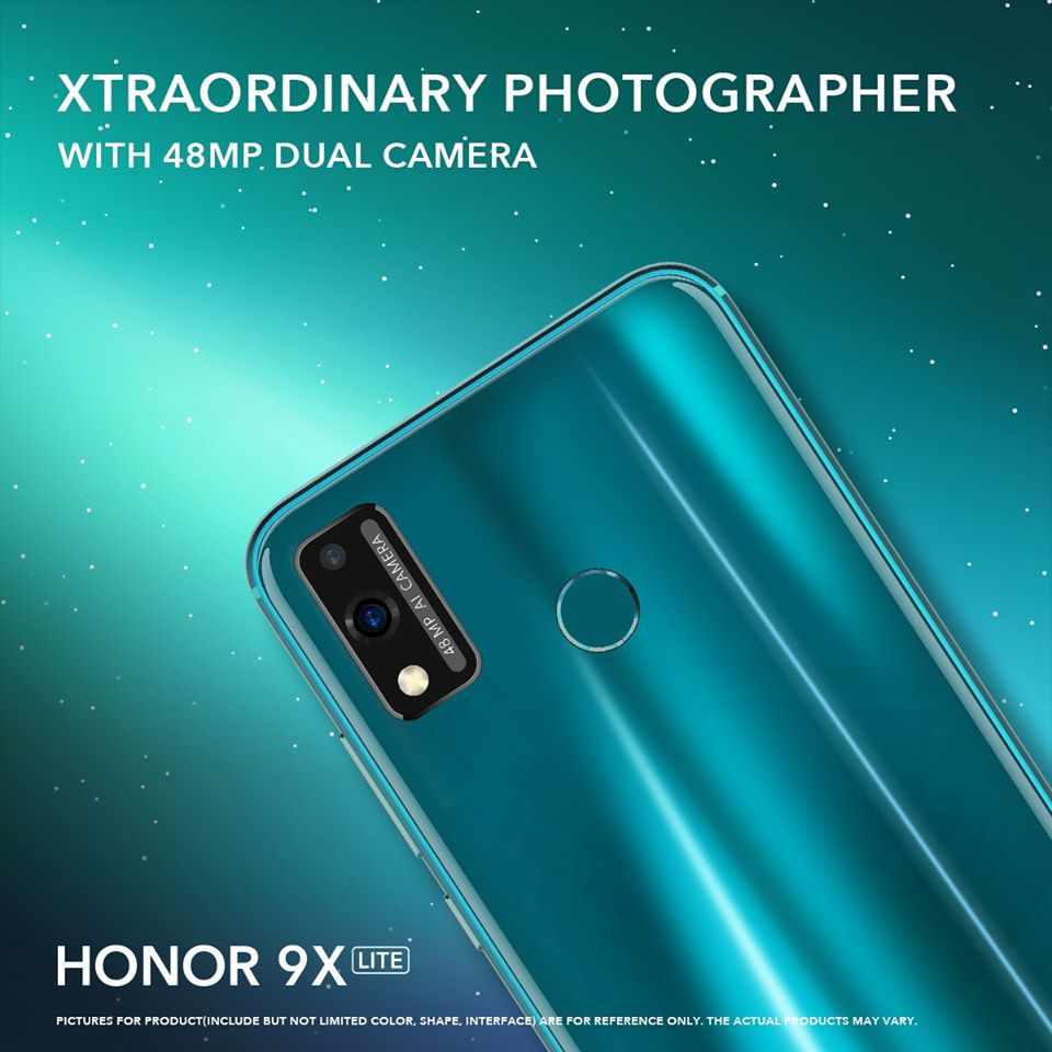 Honor 9X Lite dengan kamera ganda 48MP dan GMS akan segera dirilis 2