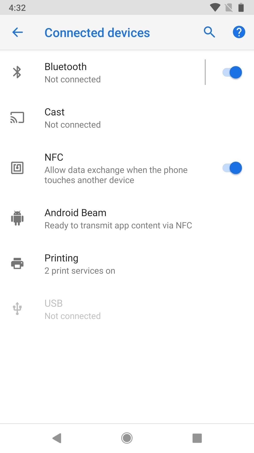 Cách mở khóa menu 'Tính năng quay số' của Android 9.0 Bánh mới để sửa đổi cấu hình của sistema