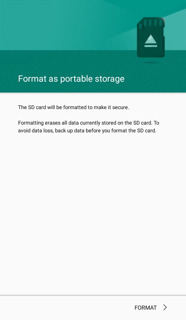 Cara Menggunakan Kartu SD di Android - Atur kartu SD