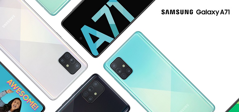 Samsung Galaxy A71 pembaruan pertama tiba sementara Galaxy A80 mendapat patch keamanan Januari 2020