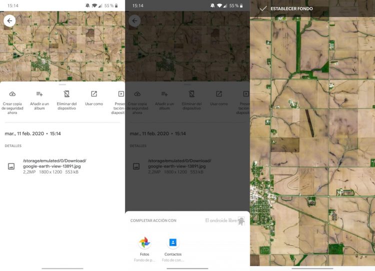 Google Earth duvar kağıtlarını almanın en etkileyici yolu 1