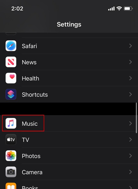 Apple Music iOS automatisk nedladdning
