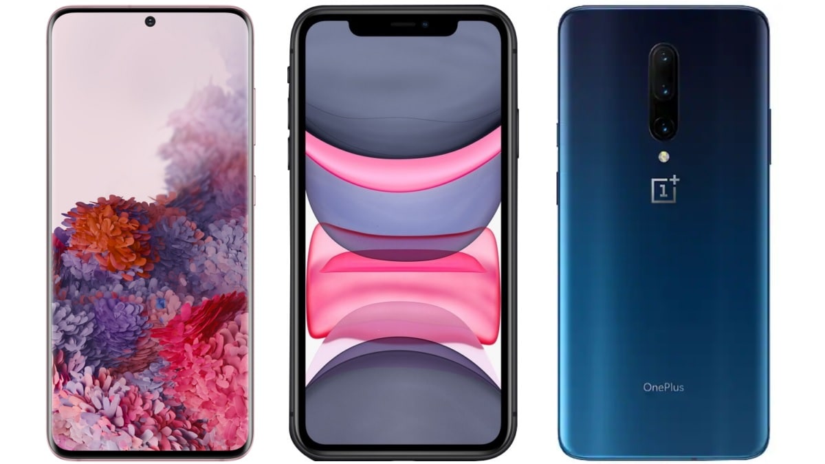 Samsung Galaxy S20 vs iPhone 11 vs OnePlus 7 Pro: Price, Specifications Compared