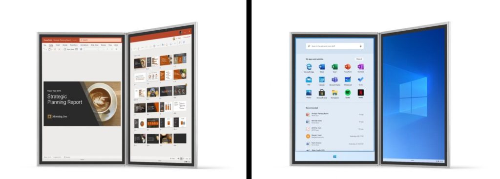Windows        10X: mới sistema operativo  cho màn hình kép