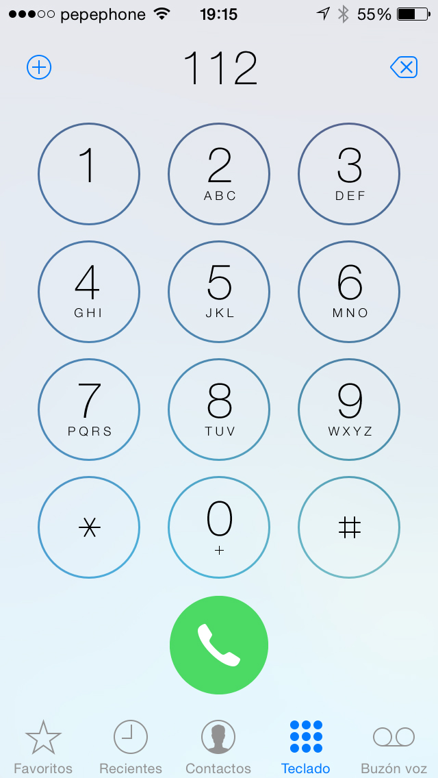 IOS 7.1 calls - tangkapan layar 3