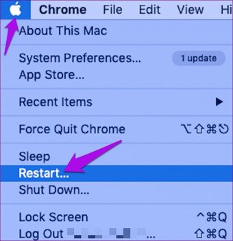 Mode pemulihan Mac cara menggunakan menu restart