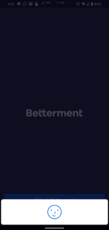 O aplicativo de investimento Betterment tem suporte para desbloquear o Pixel face 4 2