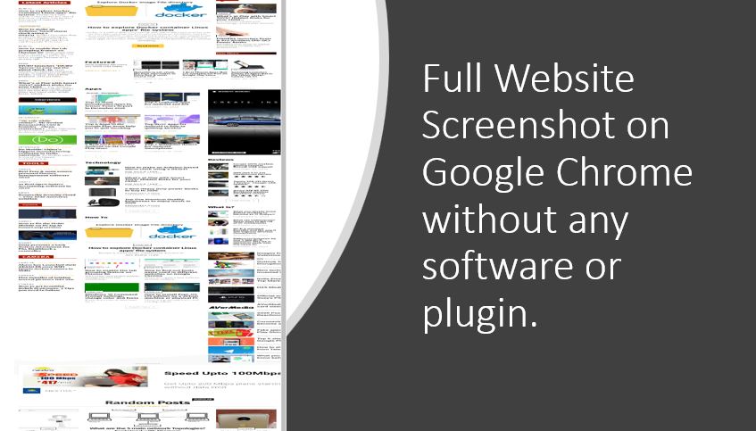 Cara mengambil tangkapan layar situs web lengkap di Google Chrome tanpa alat apa pun