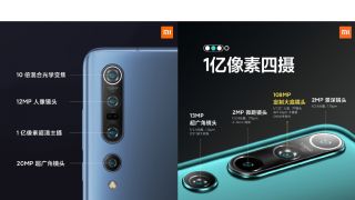 Thông số camera cho Xiaomi Mi 10 Pro (L) và Mi 10 (R)
