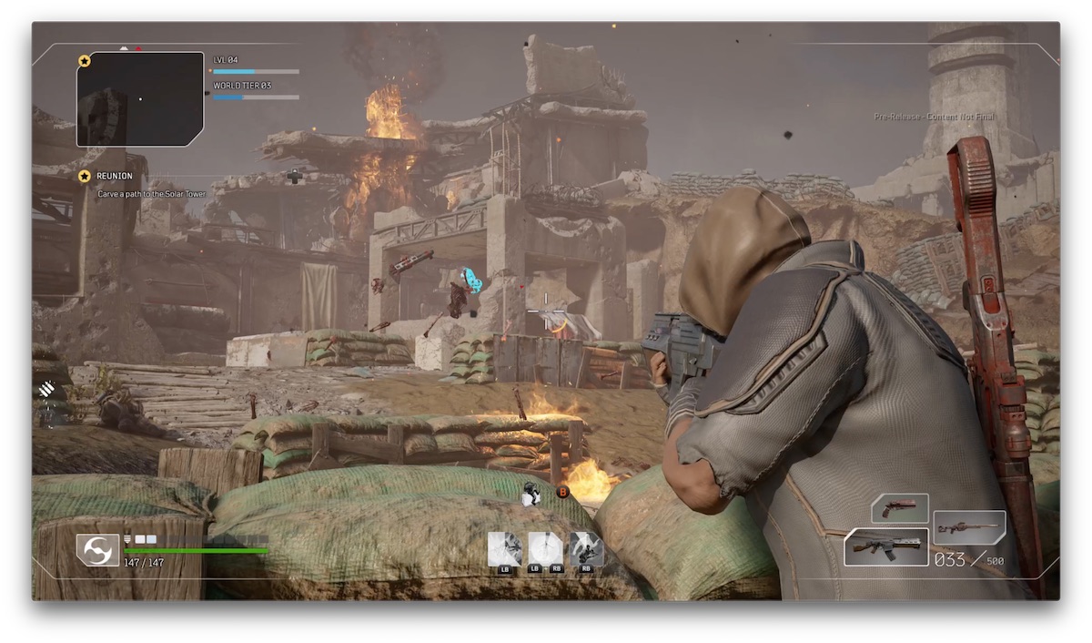 outriders game orang dapat terbang demo screenshot pc
