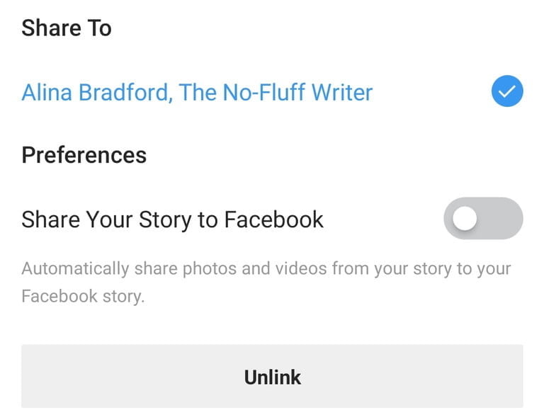 Kami menjelaskan cara menautkan Instagram dengan Facebook 4