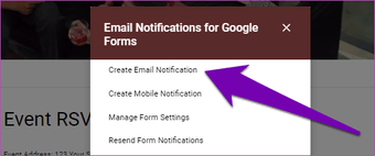 Dapatkan Respons Formulir Google Di Email 09