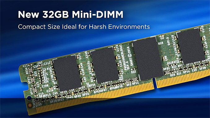 SMART Modular Mengungkapkan 32 GB DDR4-3200 Low-Profile Mini-DIMMs untuk Lingkungan Ekstrim