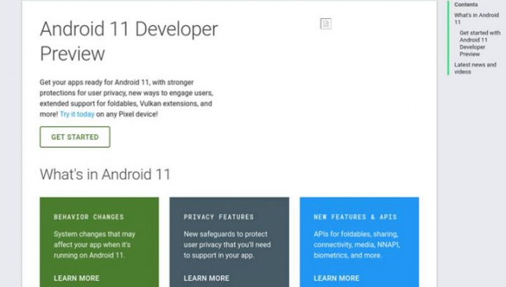 Android 11 tidak sengaja terungkap di Internet oleh Google sendiri 2