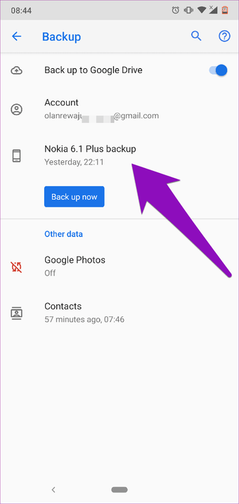Pulihkan Pesan Android Google Drive 07