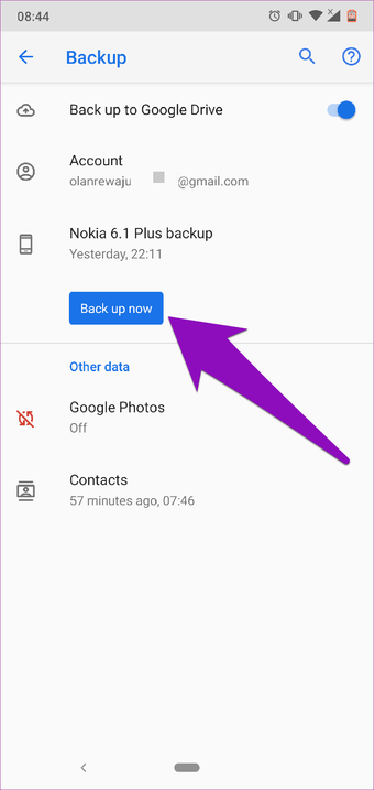 Pulihkan Pesan Android Google Drive 09