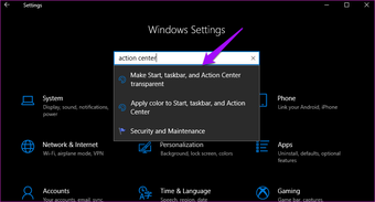 Perbaiki Pusat Aksi Tidak Terlihat Ditampilkan di Taskbar Windows 10 3