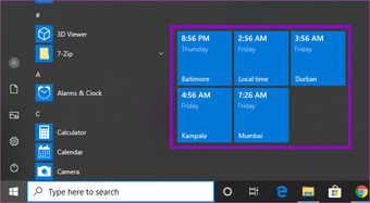 Tambahkan Beberapa Jam Windows 10