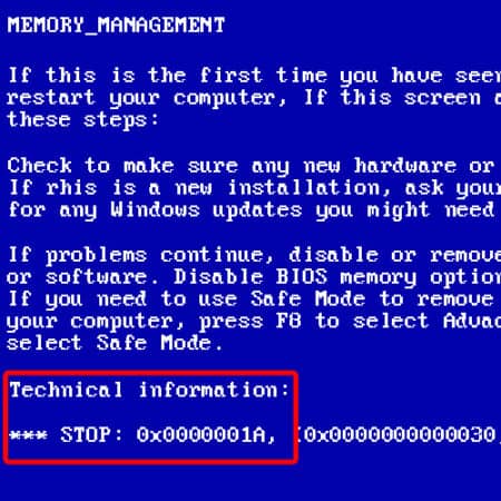 Untuk Apa Kesalahan Manajemen Memori Windows 10? 2