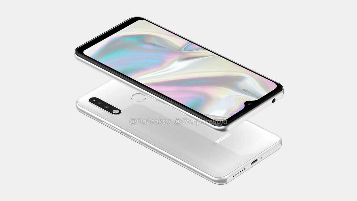 Samsung Galaxy A70e Leaked Renders Show Thick Bezels and Notch