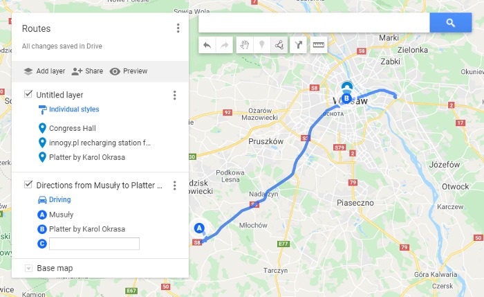 Cara Menyimpan Rute Di Google Maps My Maps