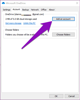 Tambahkan Beberapa Akun Satu Drive Windows 10 08