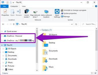 Tambahkan Beberapa Akun Satu Drive Windows 10 16
