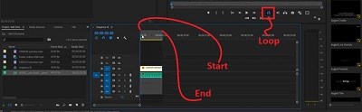 Bagaimana cara menambahkan Echo di loop awal mulai Premiere