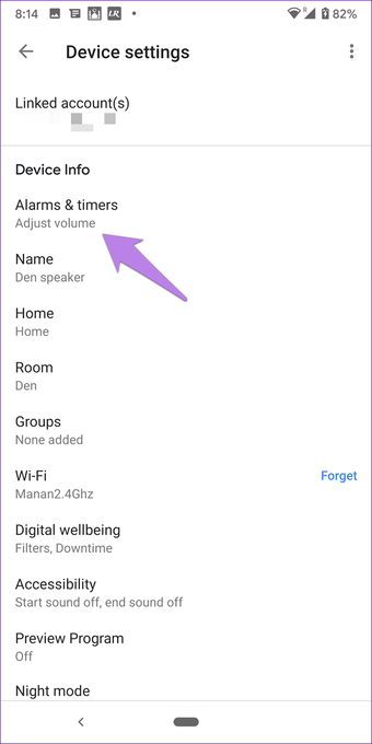 Alarm mini rumah Google 6