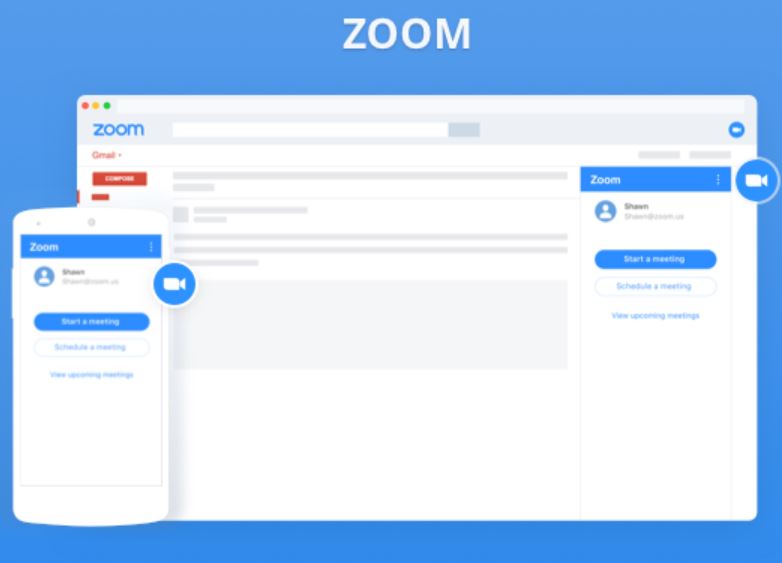 Zoom Ekstensi untuk Gmail