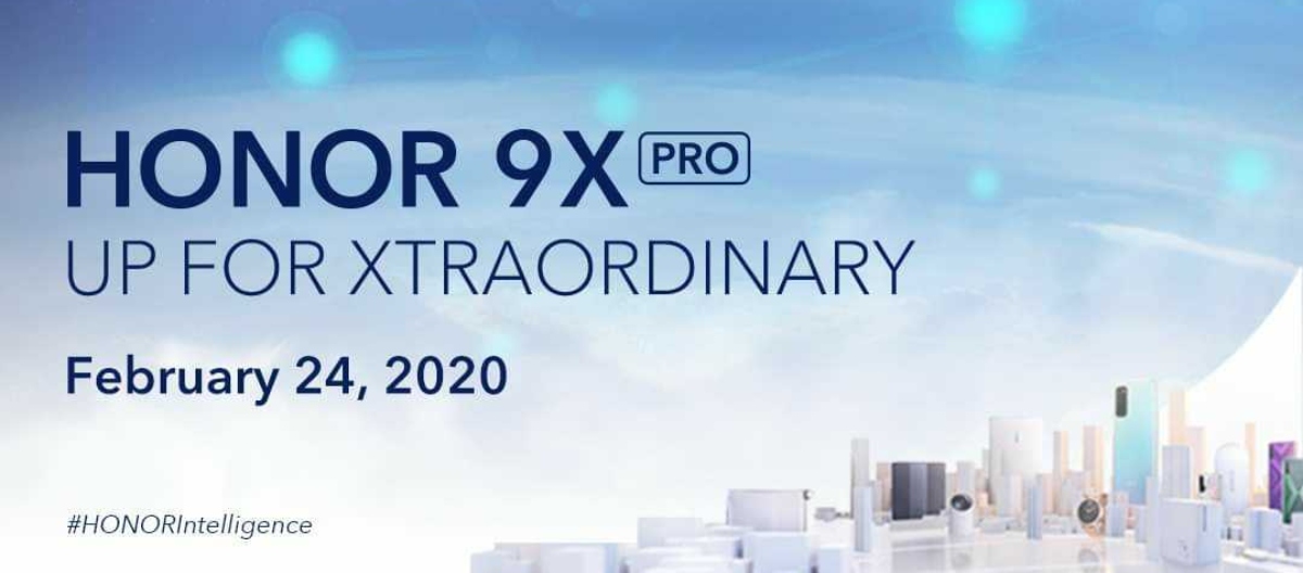 Lanzamiento global del Honor 9X Pro